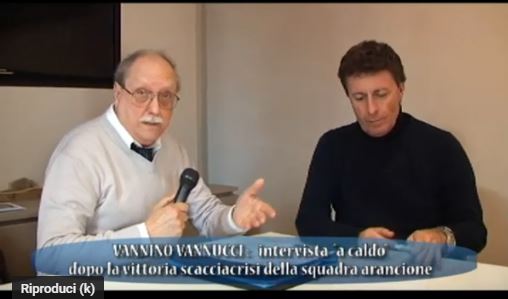 Vannino Vannucci, intervista a caldo dopo la vittoria scacciacrisi della Pistoiese